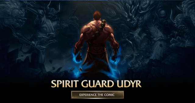 Spirit Guard Udyr comi
